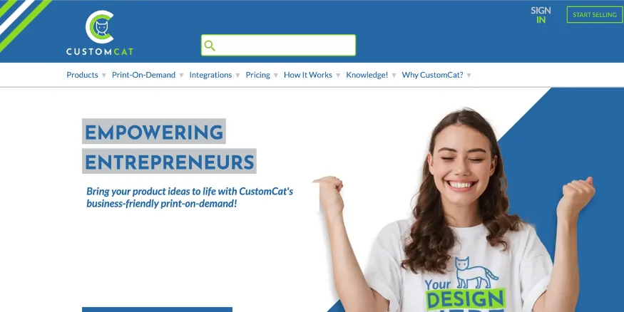 Customcat jewelry supplier qikink