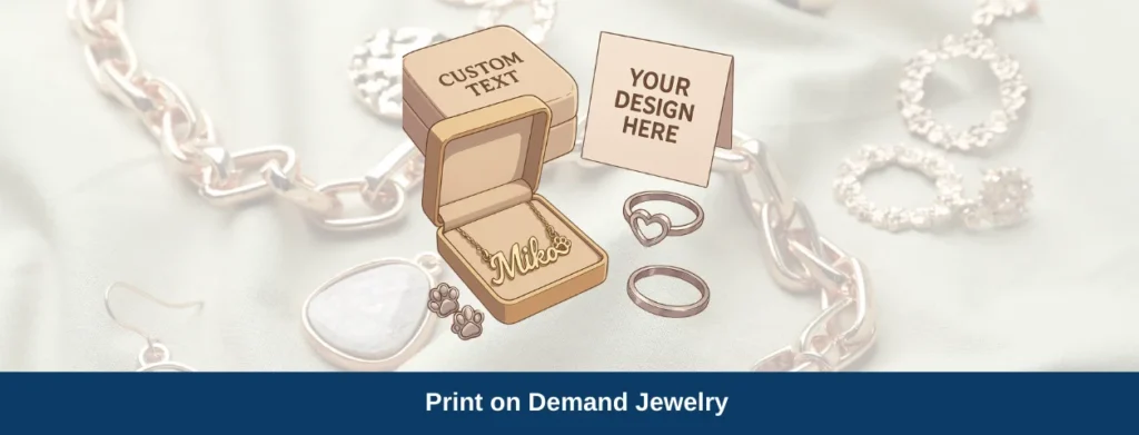 Print on demad Jewelry