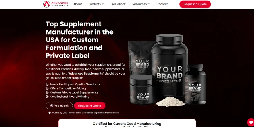 advanced supplements private label qikink