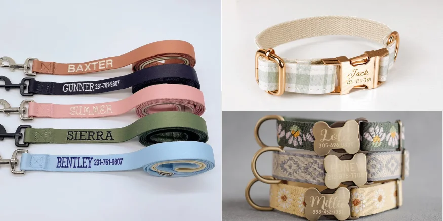 Selling Print on demand leashes & collars with Qikink