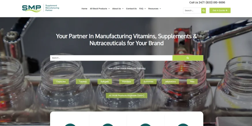 smp custom label supplements qikink print on demand