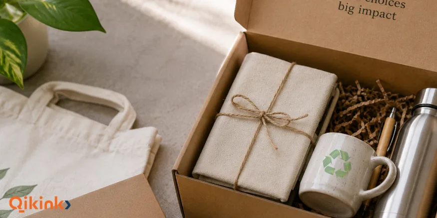 Sustainability products niche Qikink
