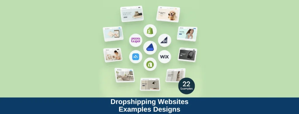 22 Dropshipping Websites Examples Designs to Learn From - Qikink