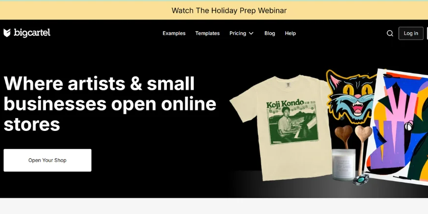 Bigcartel Ecommerce Platform - Qikink