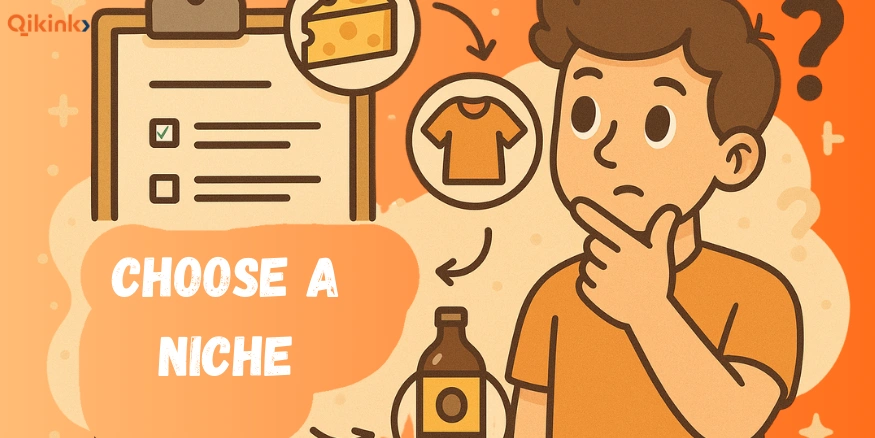 Choose a Niche to Start an eCommerce Business with Qikink Dropshipping - Qikink