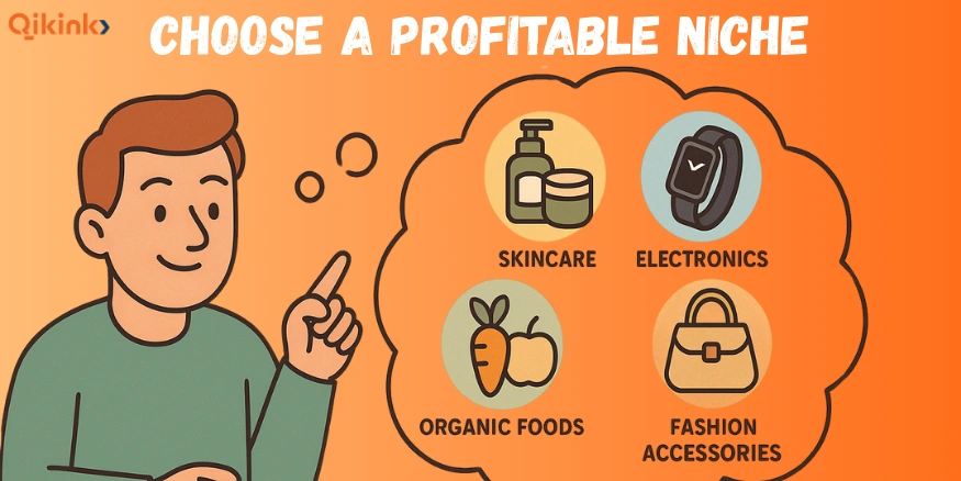 Choose a Profitable Niche for reverse dropshipping - Qikink