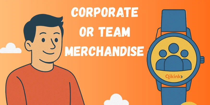 Corporate or Team Merchandise buying Print on Demand Watches - Qikink