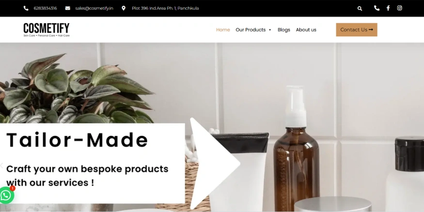 Cosmetify manufacturing Private Label Cosmetic - Qikink
