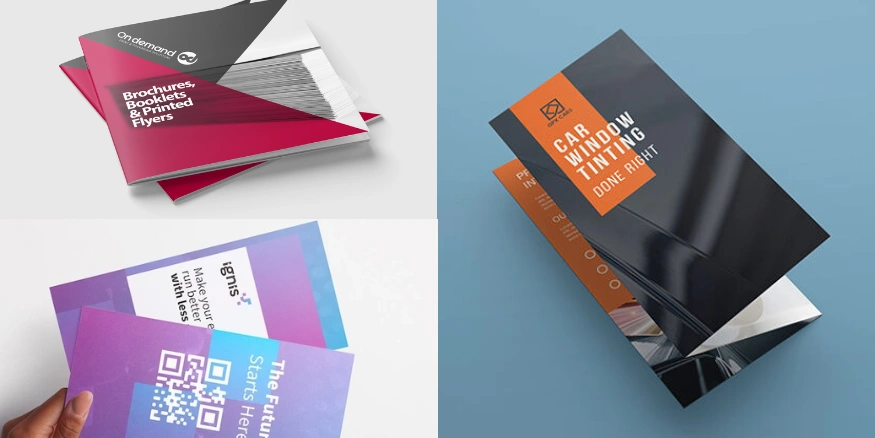 Custom Print on Demand Brochures - Qikink