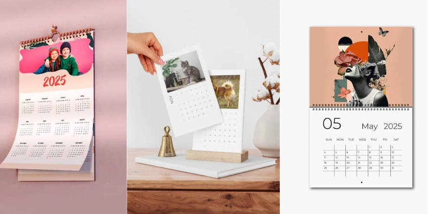 Custom Print on Demand Calendars - Qikink