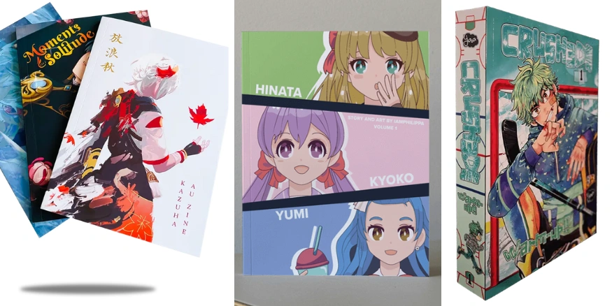 Custom Print on Demand Manga - Qikink