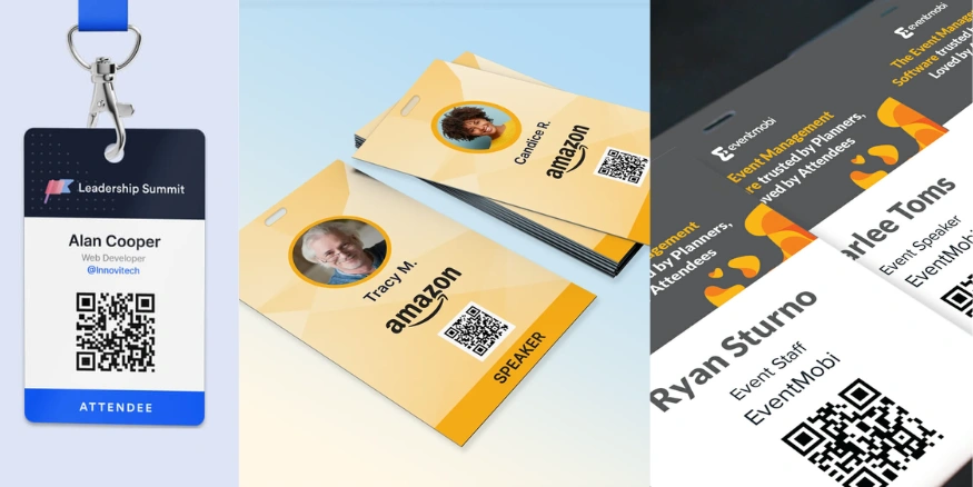 Custom Print on Demand Name Badge Printing - Qikink