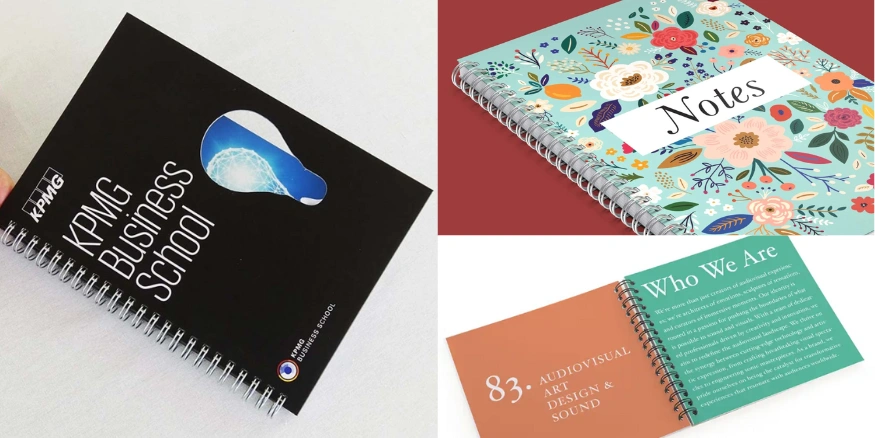 Custom Print on Demand Wire-O Binding - Qikink