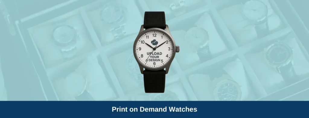 Custom Print on demand watches-Qikink