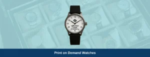 Custom Print on demand watches-Qikink