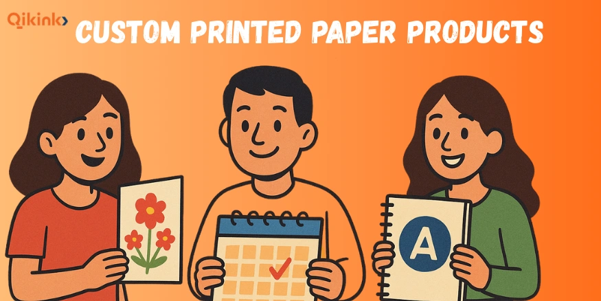 Custom Printed Paper Products - Qikink