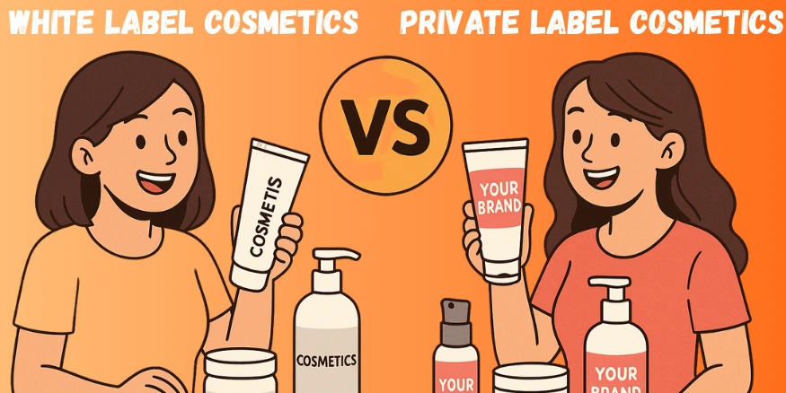 Difference between private label and white label cosmetics - Qikink