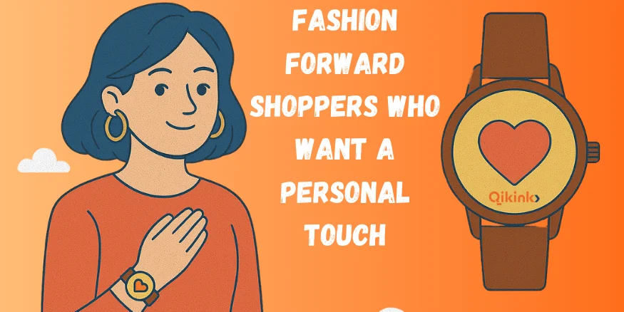 Fashion-Forward Shoppers Who Want a Personal Touch of Print on Demand Watches - Qikink