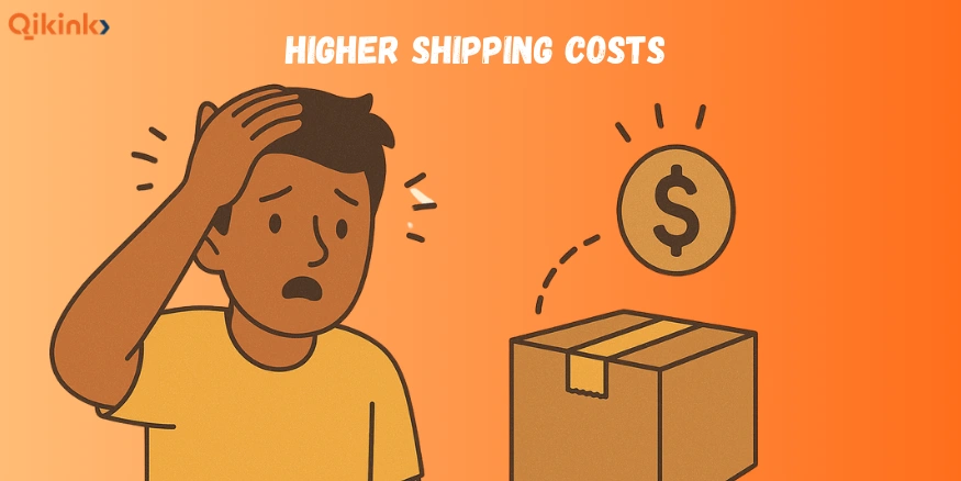 Higher Shipping Costs challenge in Reverse Dropshipping - Qikink