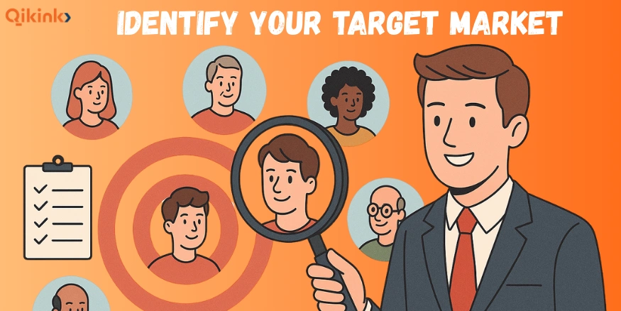 Identify Your Target Market for reverse dropshipping - Qikink