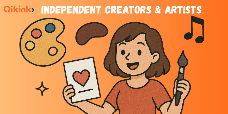 Independent Creators & Artists using Custom Printed Paper Products - Qikink