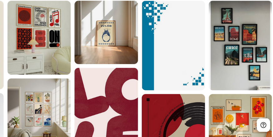 Sell poster design trends online