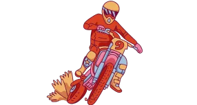 Rider T-shirt qikink