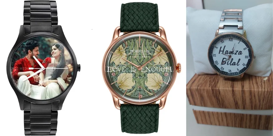 Selling Print on Demand watches with customized watch face - Qikink