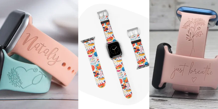 Selling Print on Demand watches with customized watch strap - Qikink