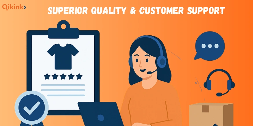 Superior Quality Customer Support - Qikink