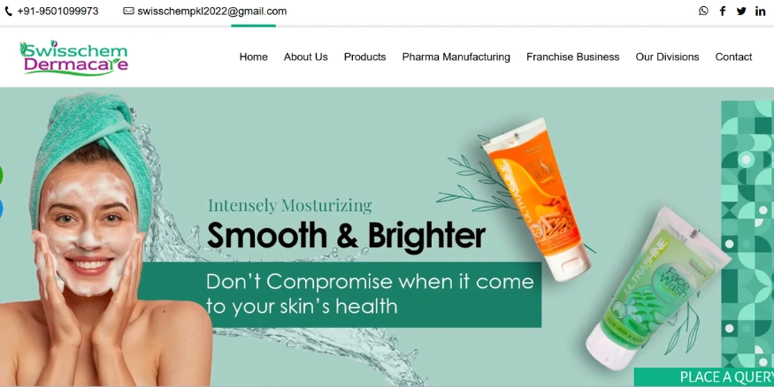Swisschem Dermacare manufacturing Private Label Cosmetic - Qikink