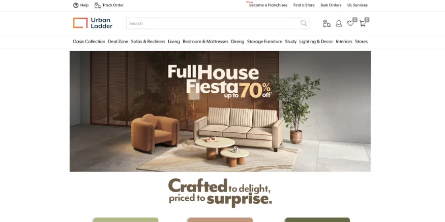 Urban Ladder Platform for selling Print on Demand Furniture - Qikink