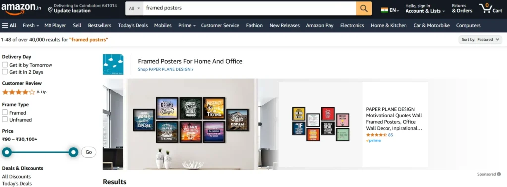 amazon posters