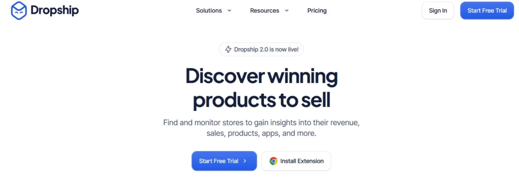 Best spy tools - Dropship io