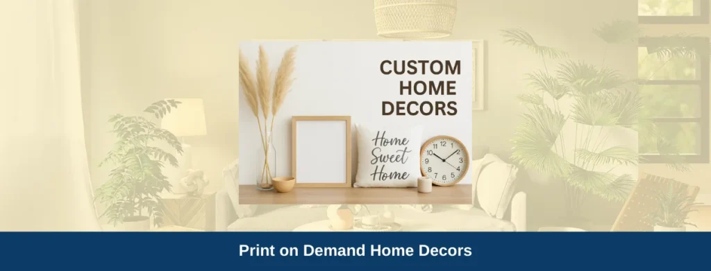 Print on demand Home decor products-Qikink