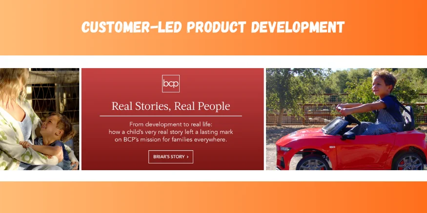 BCP-customer led product development