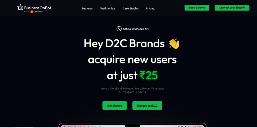 BusinessOnBot WhatsApp Automation Tool - Qikink