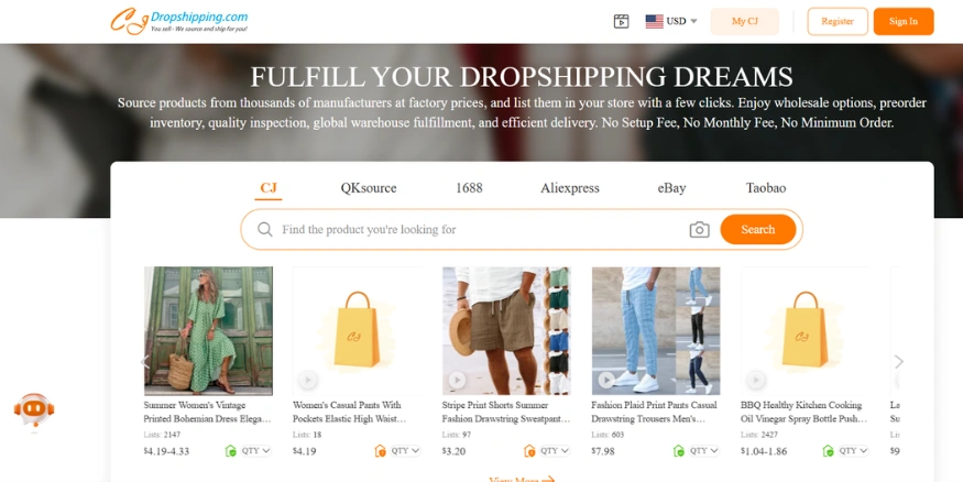 CJDropshipping - Qikink