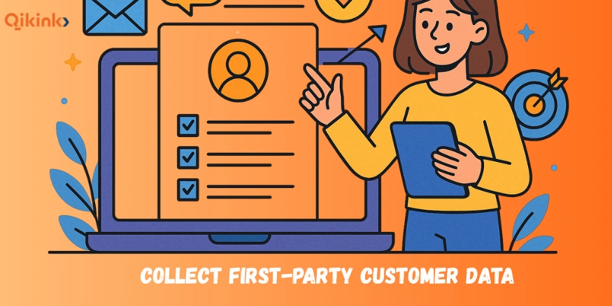 Collect First-Party Customer Data for Beating Dropshipping Saturation - Qikink
