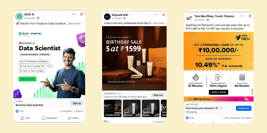 Facebook ads for dropshipping