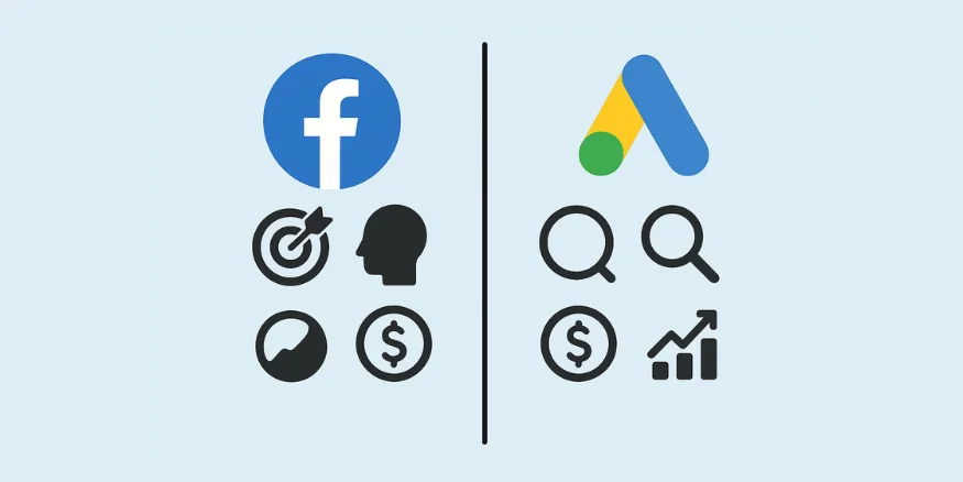 Facebook vs Google ads for dropshipping