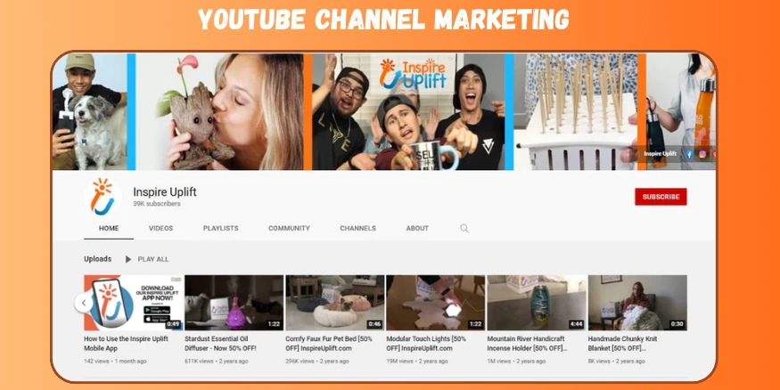 Inspire Uplift youtube channel-qikink