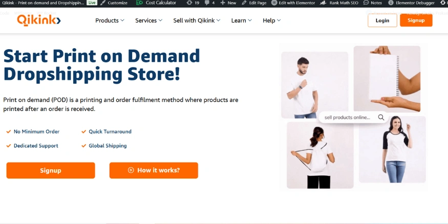 Qikink Dropshipping - Qikink