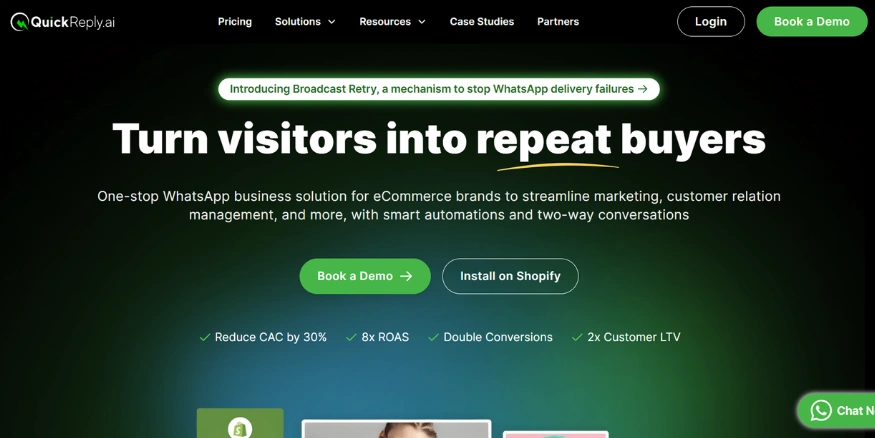 QuickReply.ai WhatsApp Automation Tool - Qikink