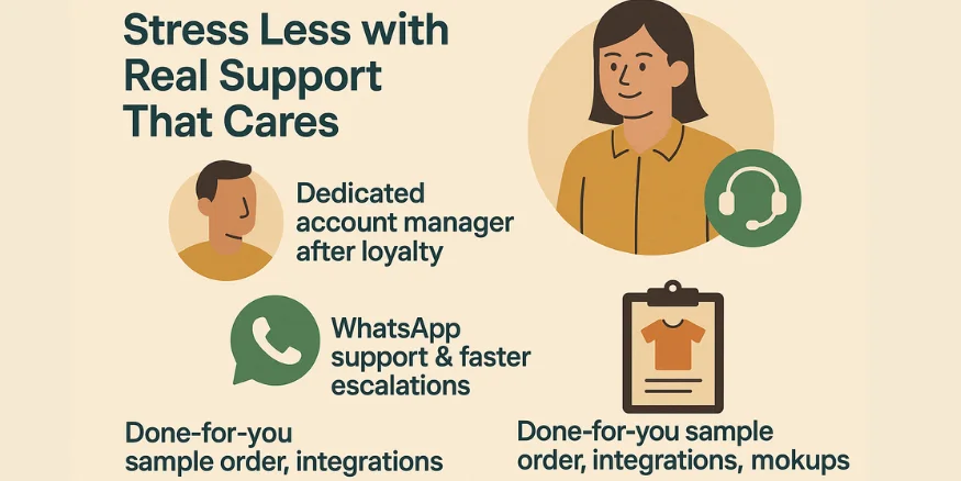 Stress Less with Qikink's Real Support