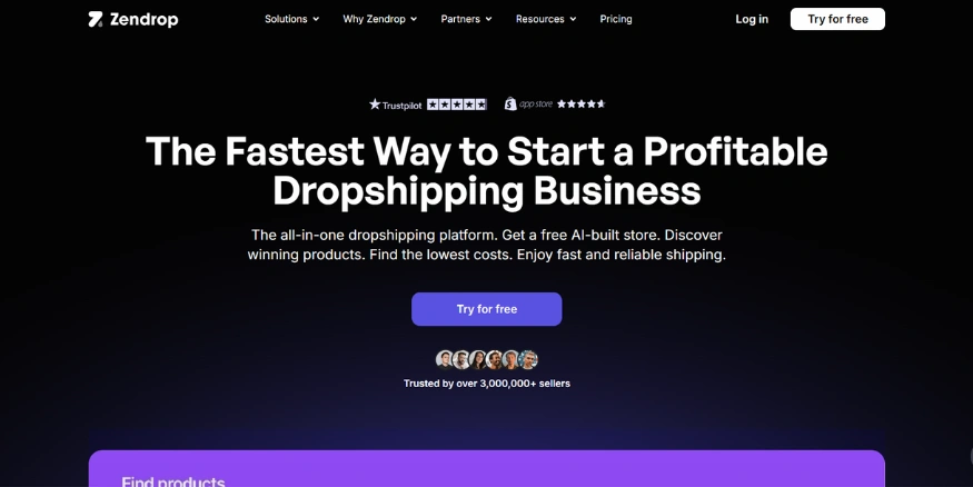 Zendrop Product sourcing shopify app for dropshipping - Qikink