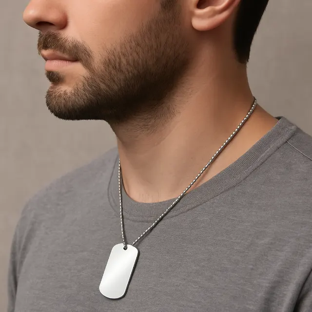 dog tags for men qikink print on demand