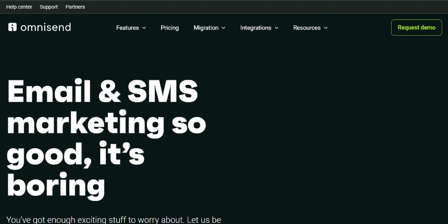 omnisend Shopify app for marketing - Qikink