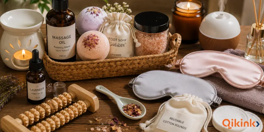 Wellness & Self care beauty products dropshipping Qikink