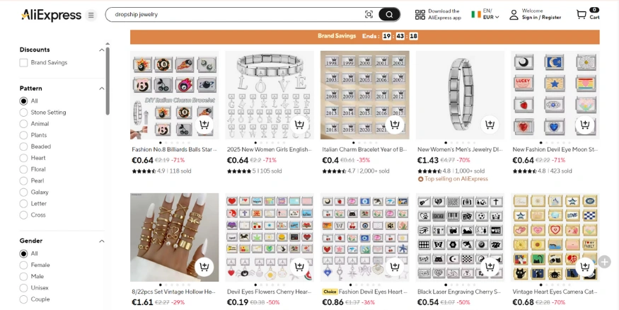 Aliexpress jewelry dropshipping supplier - Qikink